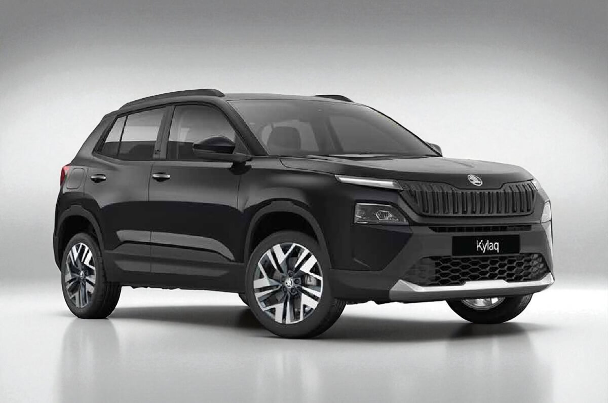 Skoda Kylaq Limited Edition in black colour